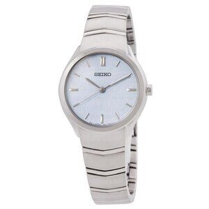 FX04404B NWT Seiko Fashion Ladies Quartz Steel Authentic Watch